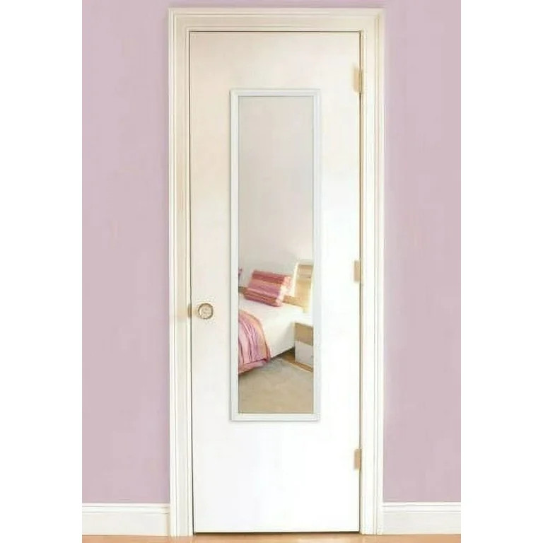 Mainstays 13" x 49" Full-Length Rectangular White Mirror - Walmart.com | Walmart (US)
