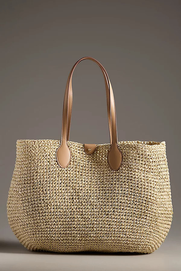 Beach Raffia Tote | Anthropologie (US)