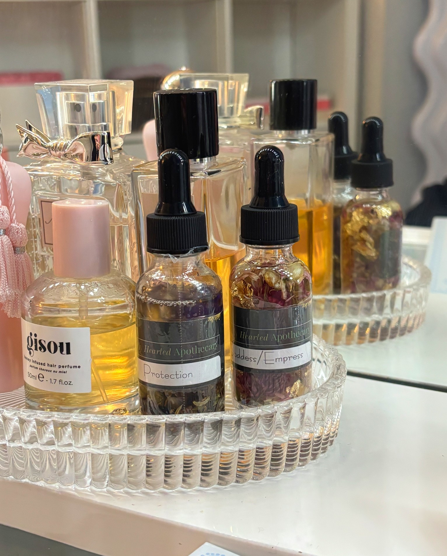 Obsessed with these oils 😍
The Protection oil smells so warm and rich — literally amazing.
The Goddess/Empress oil is lighter and more floral & refreshing.
And if you’re spiritual, they’re perfect to use with your rituals. I love.

#LTKBeauty #LTKU #LTKgrwm
