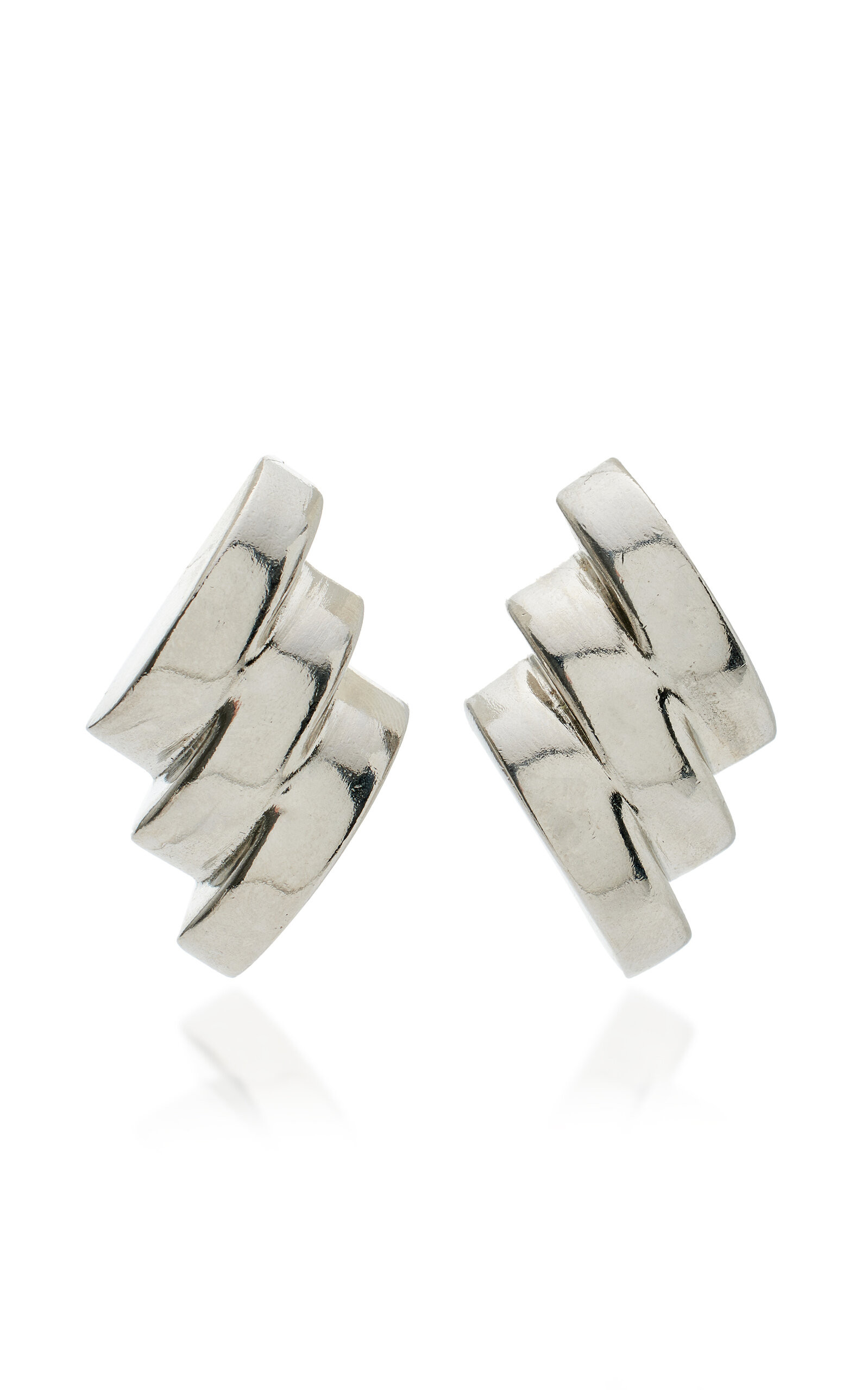 Exclusive Silver-Tone Earrings | Moda Operandi (Global)