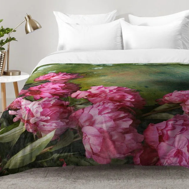 Lisa Argyropoulos Glam Polyester Floral Comforter | Wayfair North America