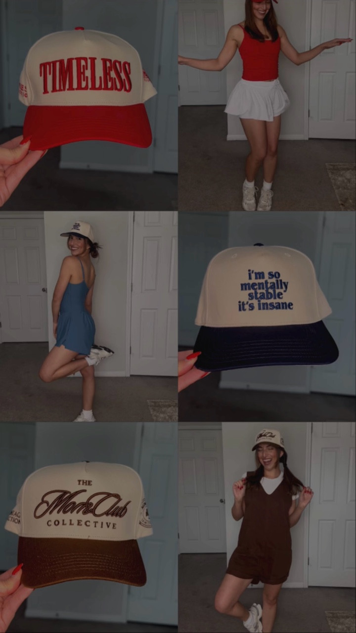 Trucker hats have been my favorite recently especially for hair wash days! I also live in comfy clothes these days and I’ve worn these looks on repeat this summer 👏🏻 #comfyoutfit #casualoutfit #ootd

#LTKStyleTip #LTKFindsUnder50 #LTKPetite