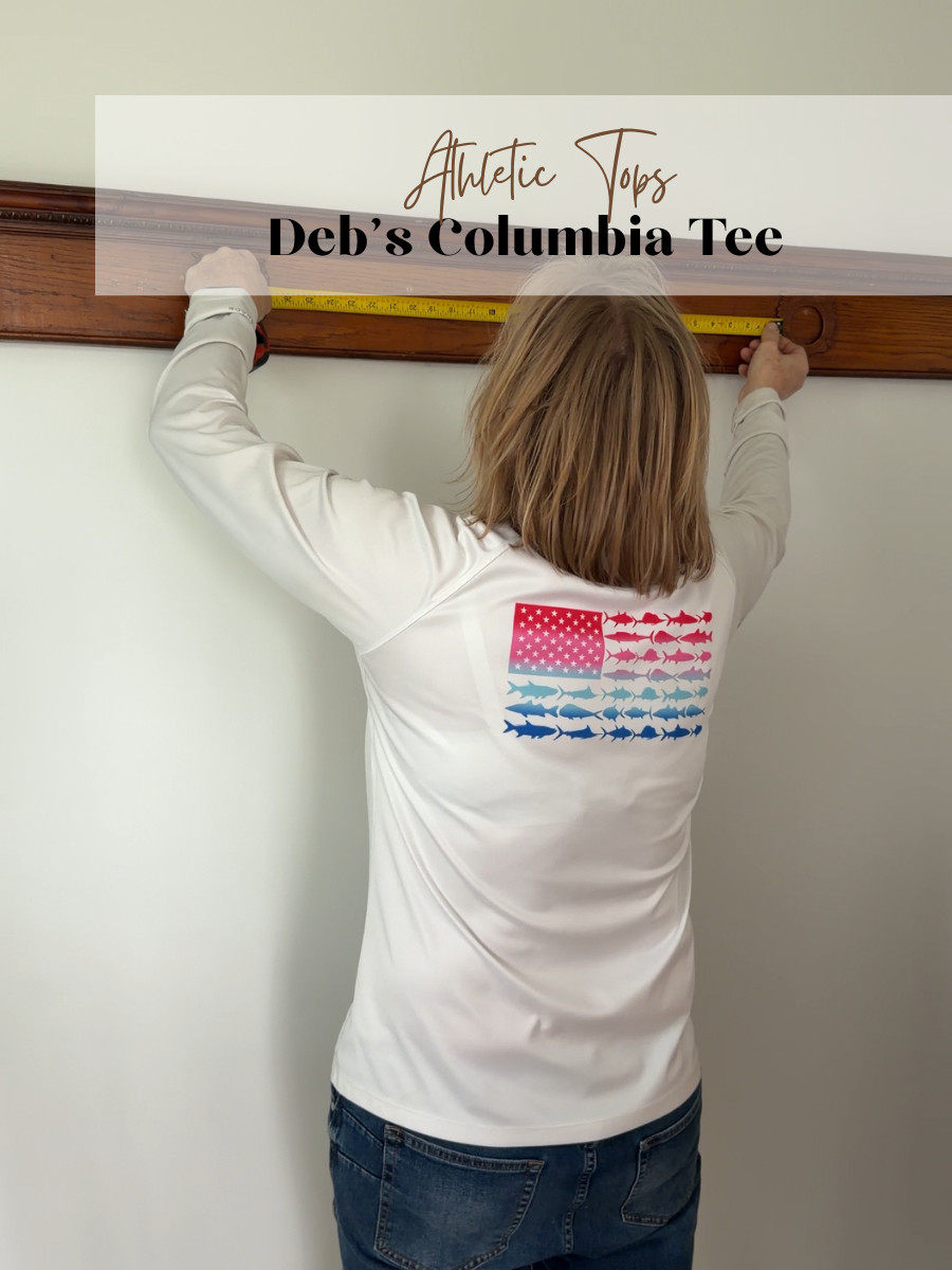 Deb lives in athletic wear. She has had a lot of questions about this long-sleeve tee. It is from Columbia.  

 #LTKootd #LTKSeasonal #LTKMidsize