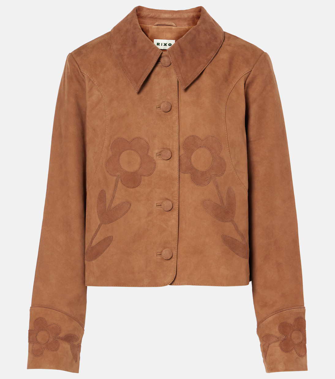 Dionne appliqué suede jacket | Mytheresa (US/CA)
