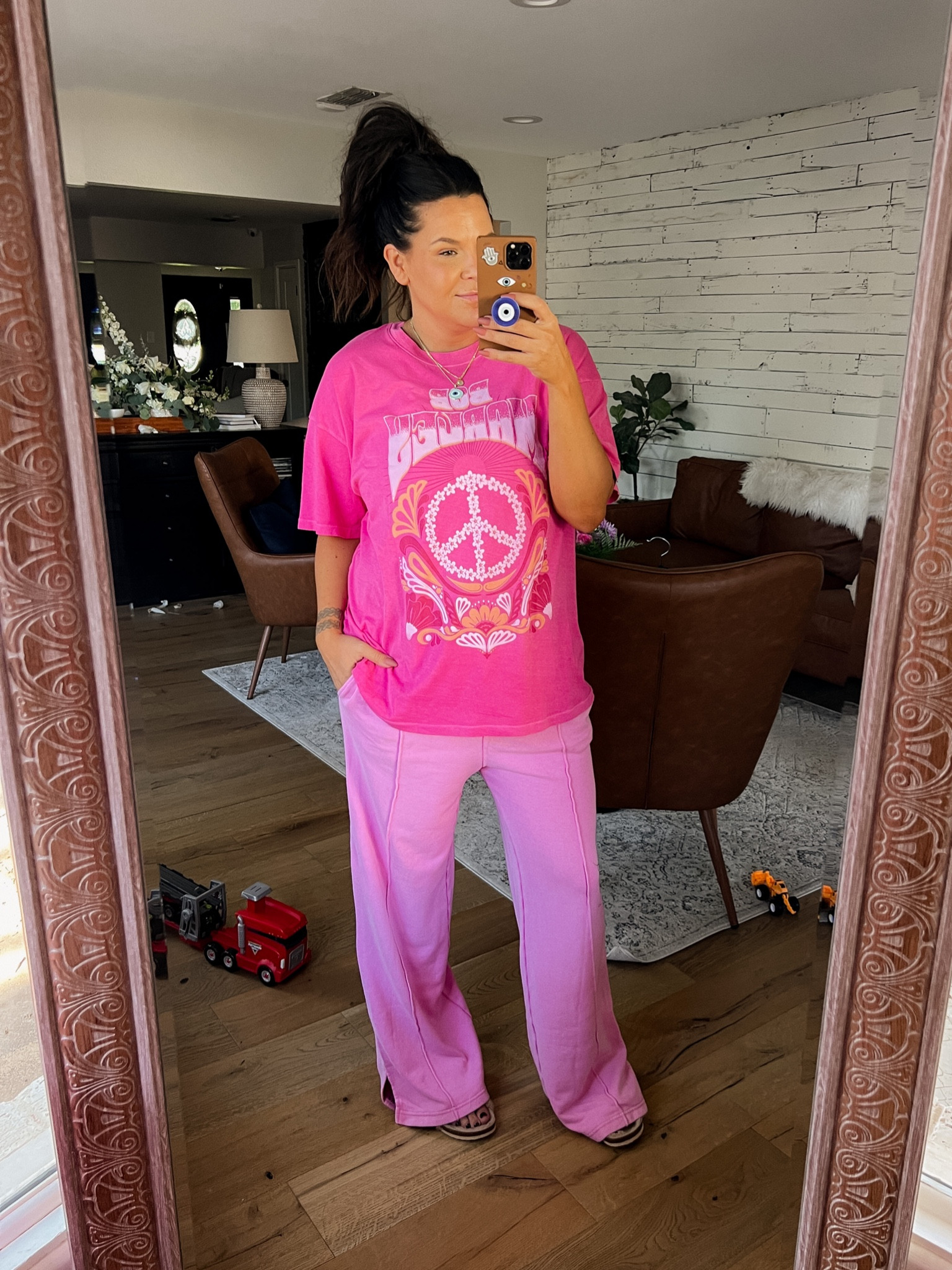 Comfies!  Tall girl friendly sweatpants!!! I am 5’7
Sweats: wearing a large
Tees: L/XL


#LTKfindsunder50 #LTKstyletip #LTKmidsize