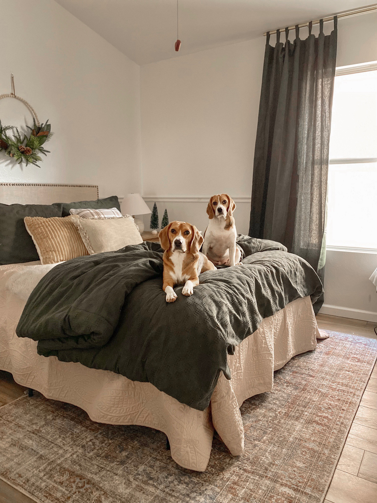 Bedroom decor. Bedroom ideas. Moody decor. Holiday bedroom 

#LTKhome #LTKSeasonal #LTKHoliday