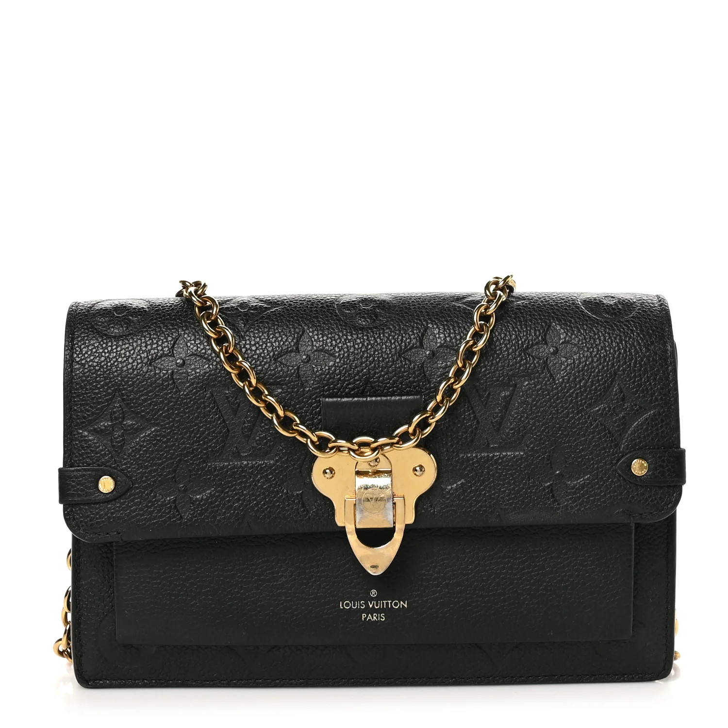 Empreinte Vavin Chain Wallet Black | FASHIONPHILE (US)