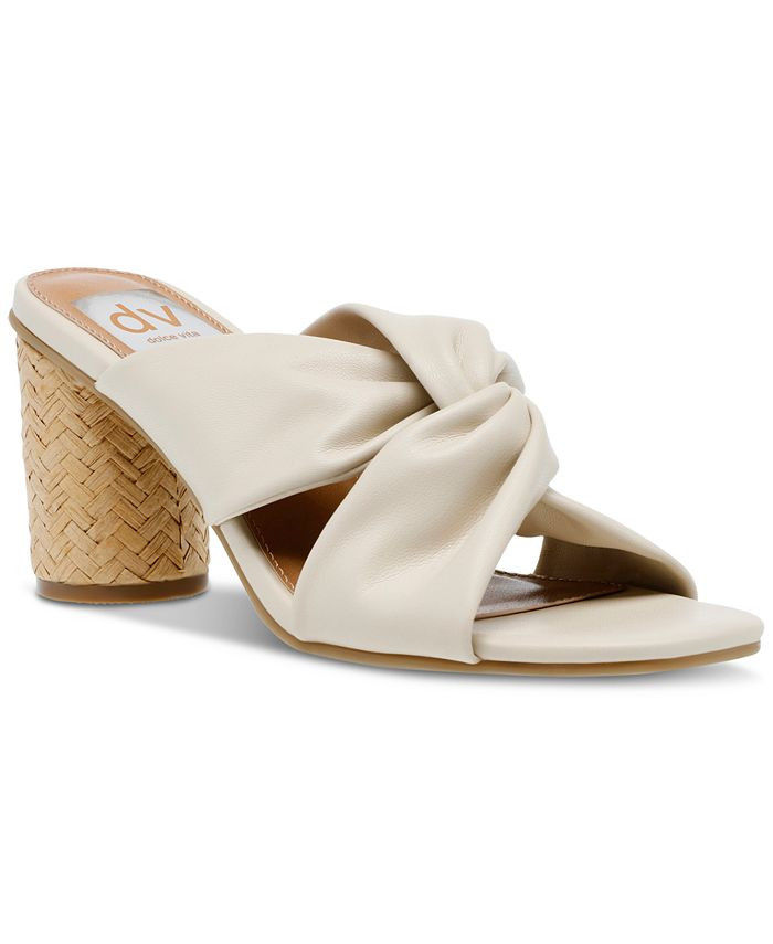 DV Dolce Vita Women's Milna Knot Slide Sandals & Reviews - Sandals - Shoes - Macy's | Macys (US)