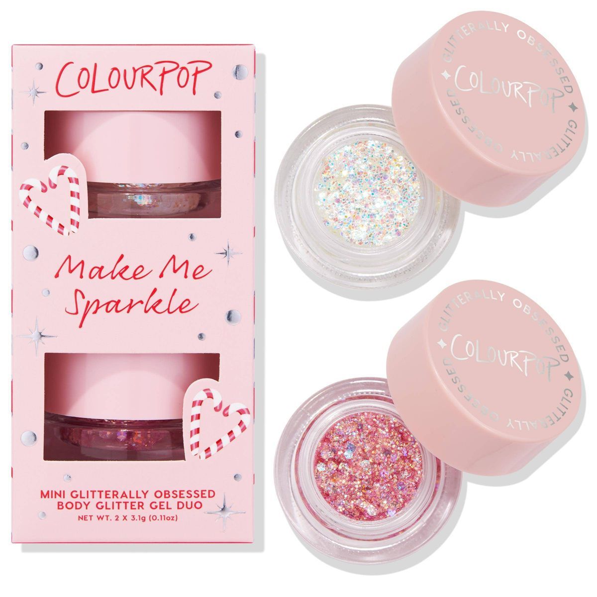 ColourPop Glitterally Obsessed Body Glitter Duo Gift Set - 0.22oz/2pc | Target