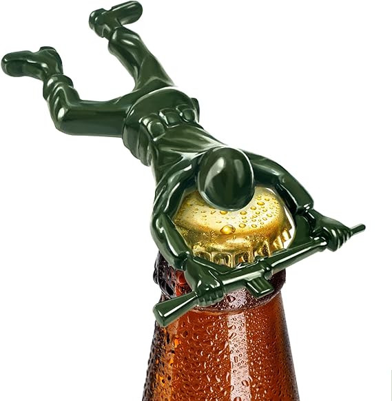 CARNAVAL Green Army Man Bottle Opener - Unique Funny Bottle Opener Bartender Compatible As Coke B... | Amazon (US)