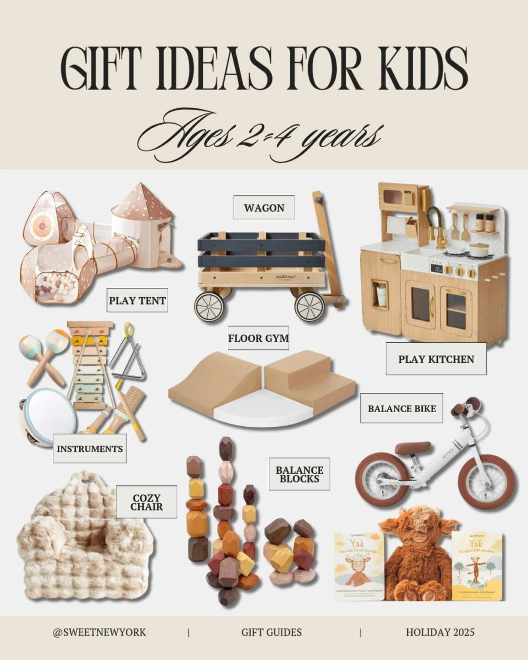 
kids gift guide, gift for 2 year old, gift for two year old, gift for 3 year old, gift for 3 year old, gift for four year old, gift for 4 year old, gifts for toddlers, toddler gift guide, toddler gifts, toddler toys, play kitchen, gender neutral toys, pretend play, little kid gifts, toddler gift guide, gifts for small children, gifts for young kids, gifts for kids 2-4, little kids toys

 

 

#LTKGiftGuide #LTKBaby #LTKKids