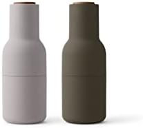 Salt Grinder and Pepper Grinder Set of 2, Black Pepper Grinder & Sea Salt Grinder Inverted Design... | Amazon (US)