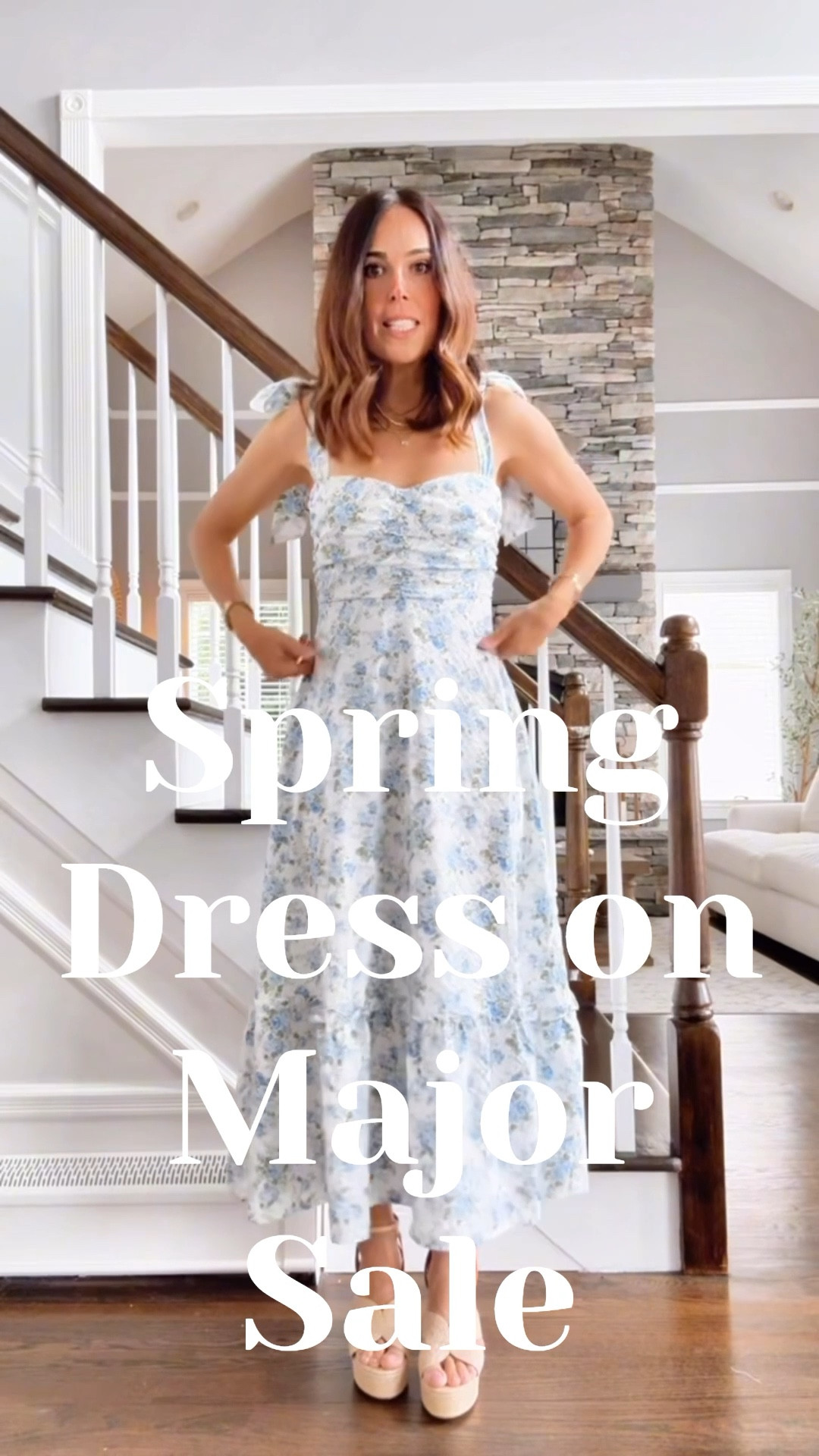 This spring dress look much more expensive! On sale for $44! Cutest bow details on the sleeves. Lined and not see through. Wearing small @nordstromrack #nordstromrackpartner #rackscore

#LTKStyleTip #LTKSaleAlert #LTKFindsUnder50