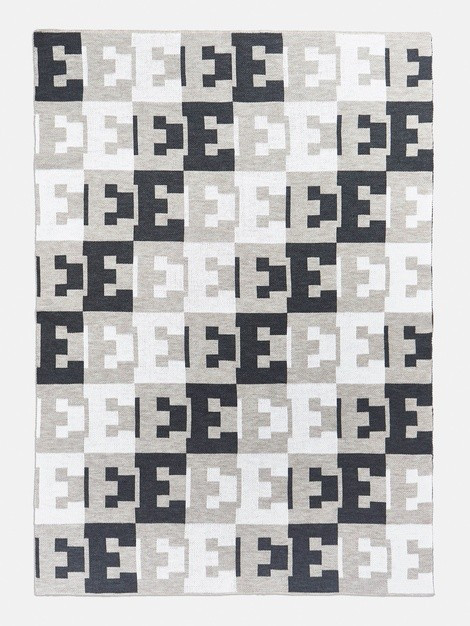 On Repeat Blanket - Gray / White | BaubleBar (US)