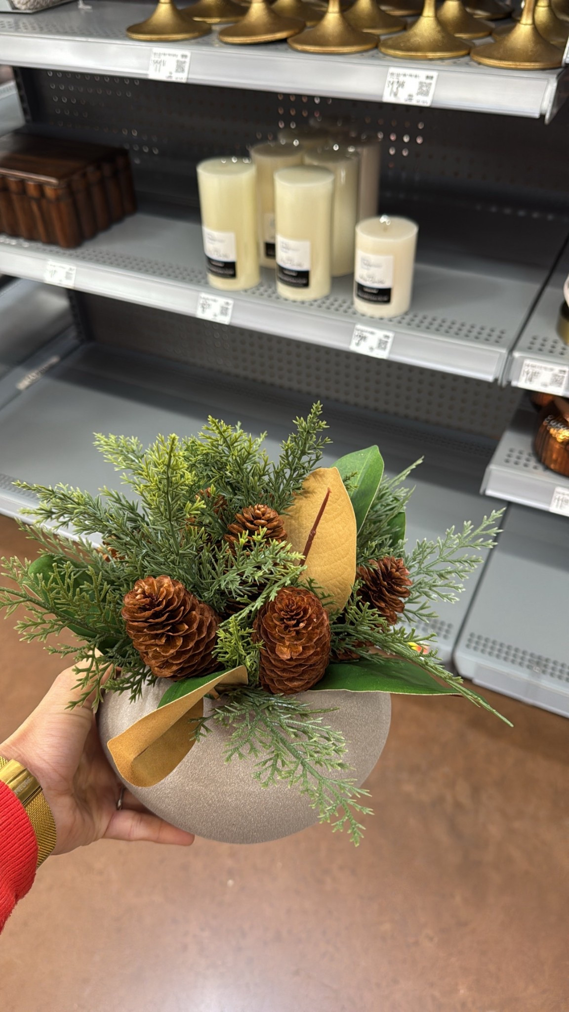 Adorable artificial pinecone arrangement!! This super cute small arrangement is perfect to decorate your office's desk this Christmas! 🎅 

Commission Links - Walmart partner

Holiday decor, home decor, Christmas decor, Walmart finds, VintagePickin

#LTKGiftGuide #LTKHoliday #LTKHome