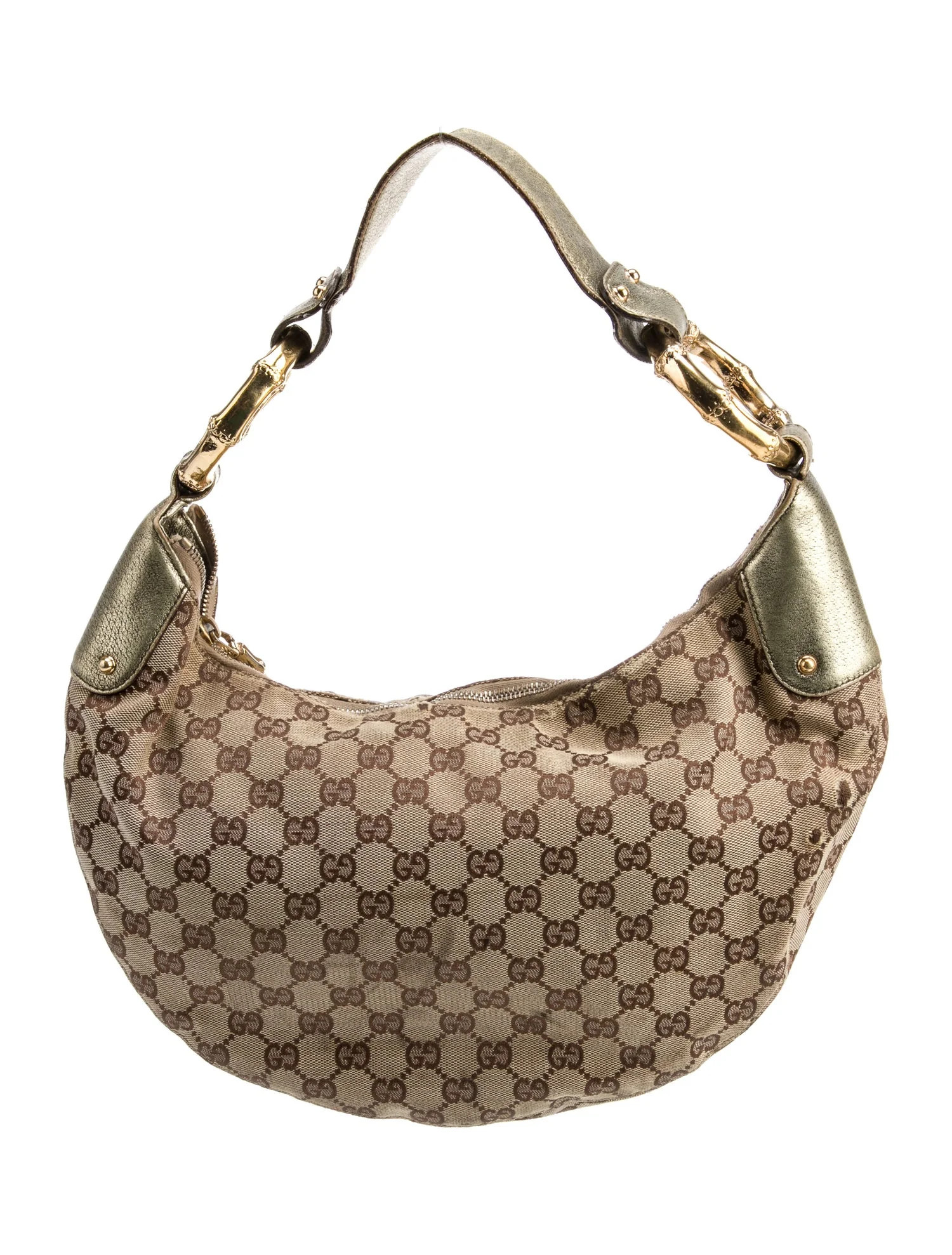 GG Canvas Shoulder Bag | The RealReal