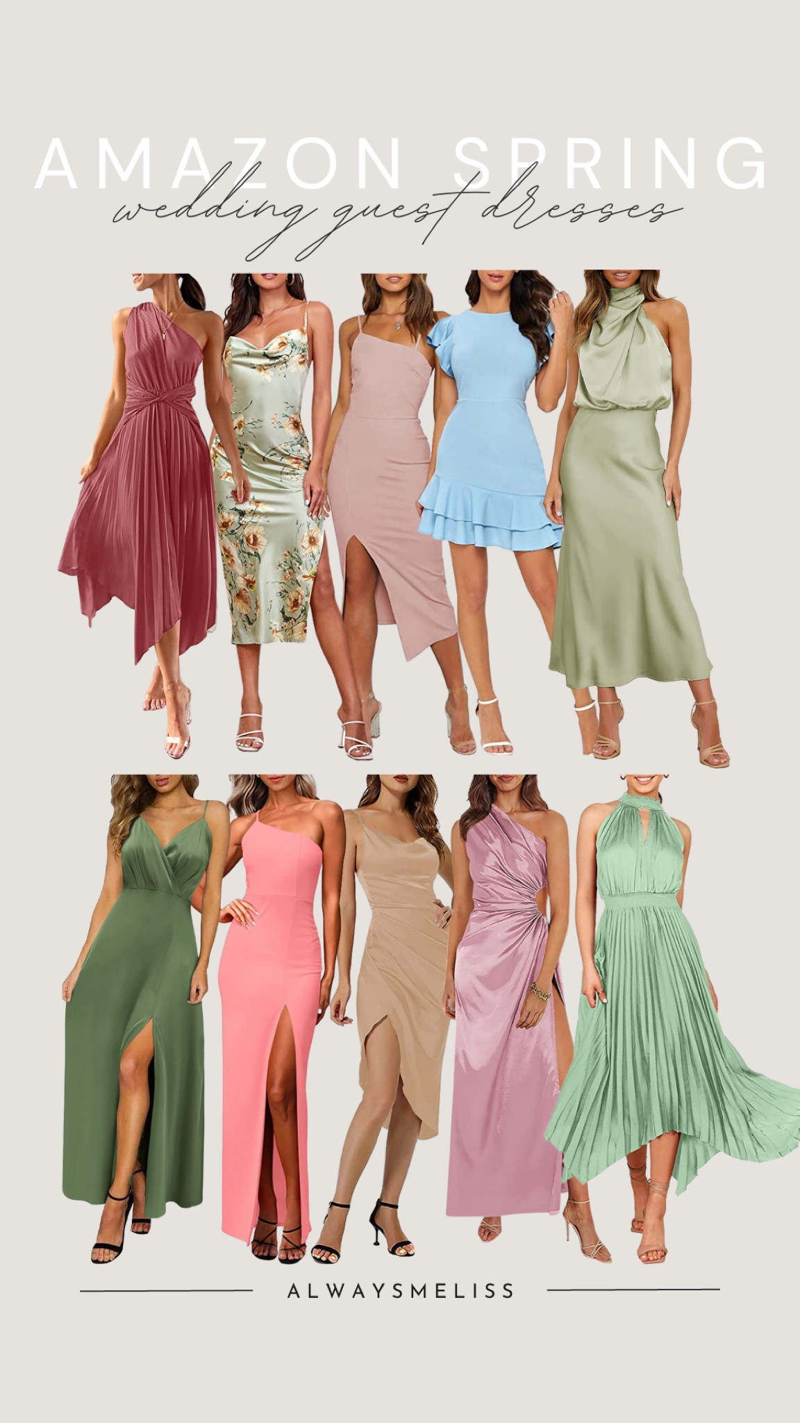 Amazon spring wedding guest dresses!! All under $50. Amazon dresses, amazon spring fashion, spring maxi dress, spring wedding attire, spring wedding dresses under $50

#LTKunder50 #LTKwedding #LTKSeasonal