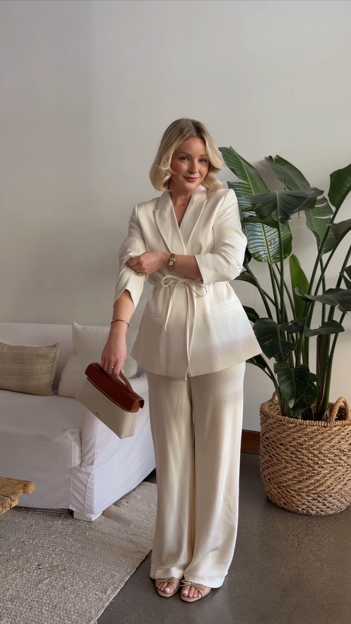 Wearing size 10 in blazer 