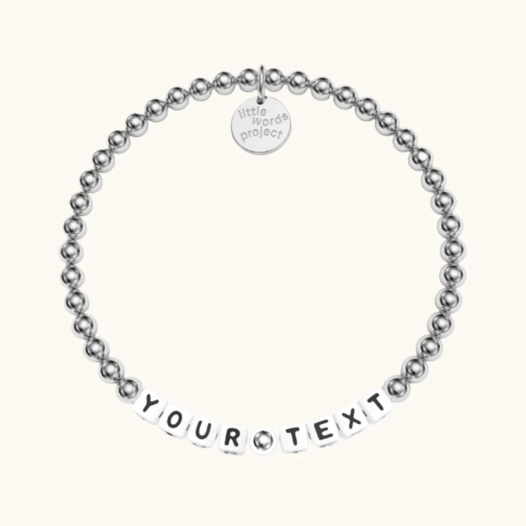 Custom Silver Plated | Little Words Project