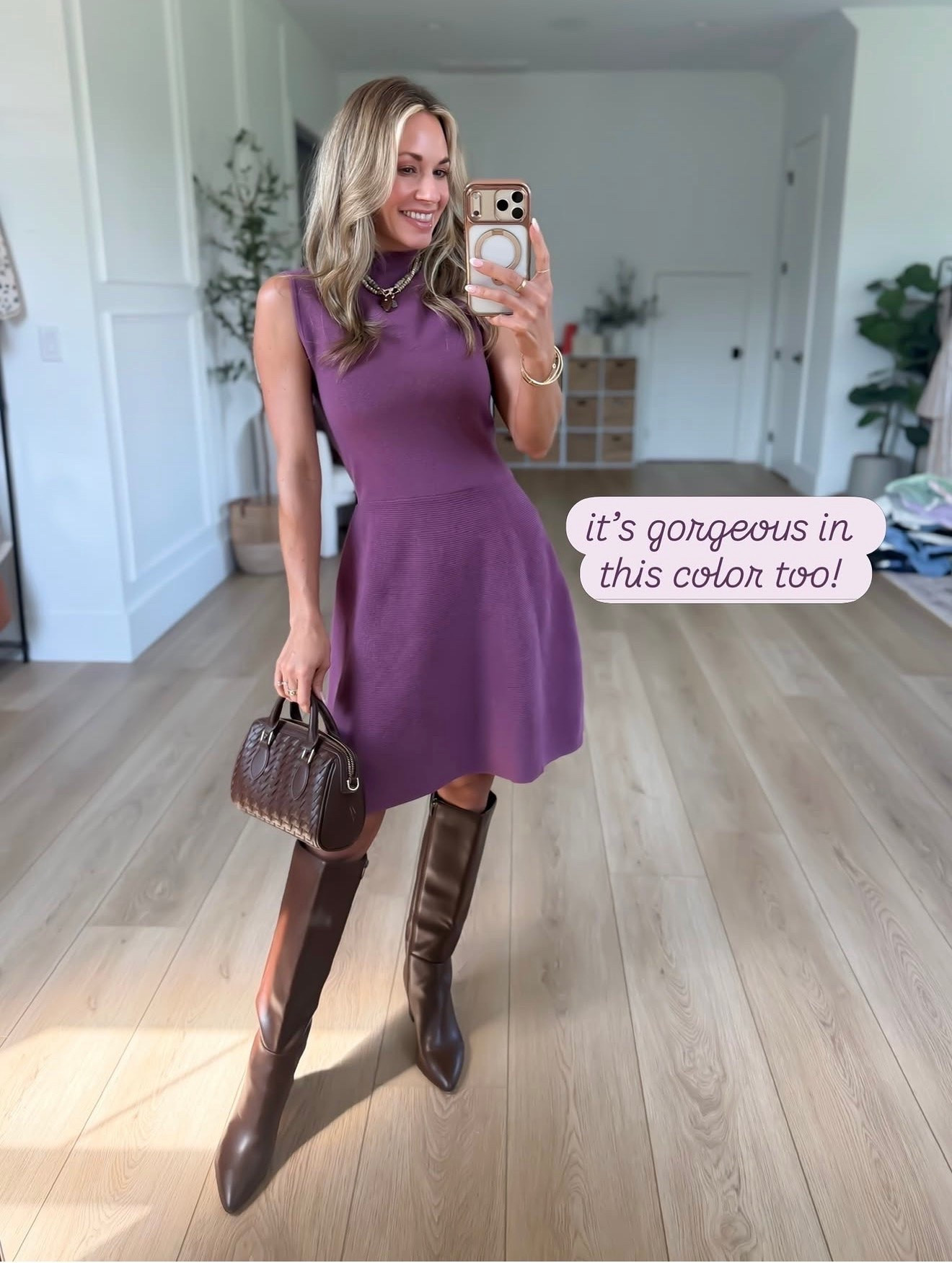snagged it in this solid print too 🤩 
I am 5’2” & wearing my true size xsmall!

#LTKootd #LTKSeasonal #LTKPetite