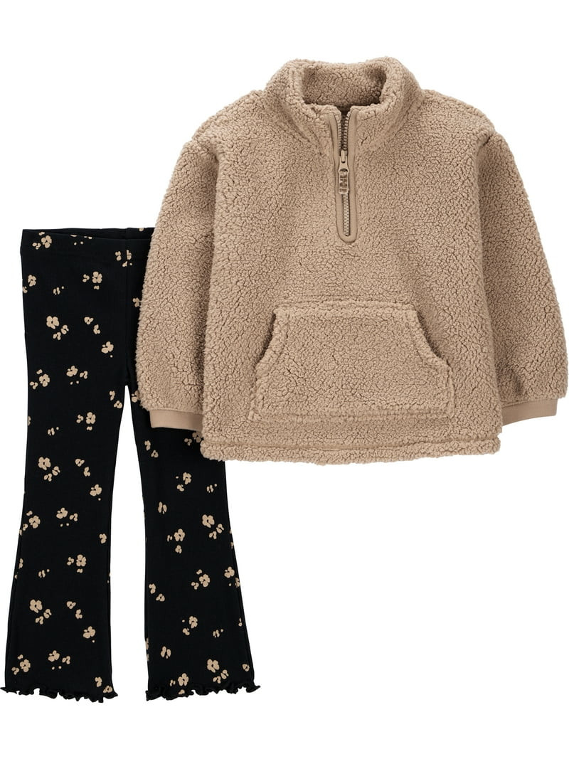 Carter's Child of Mine Toddler Girl Outfit Set, 2-piece, Sizes 12M-5T | Walmart (US)