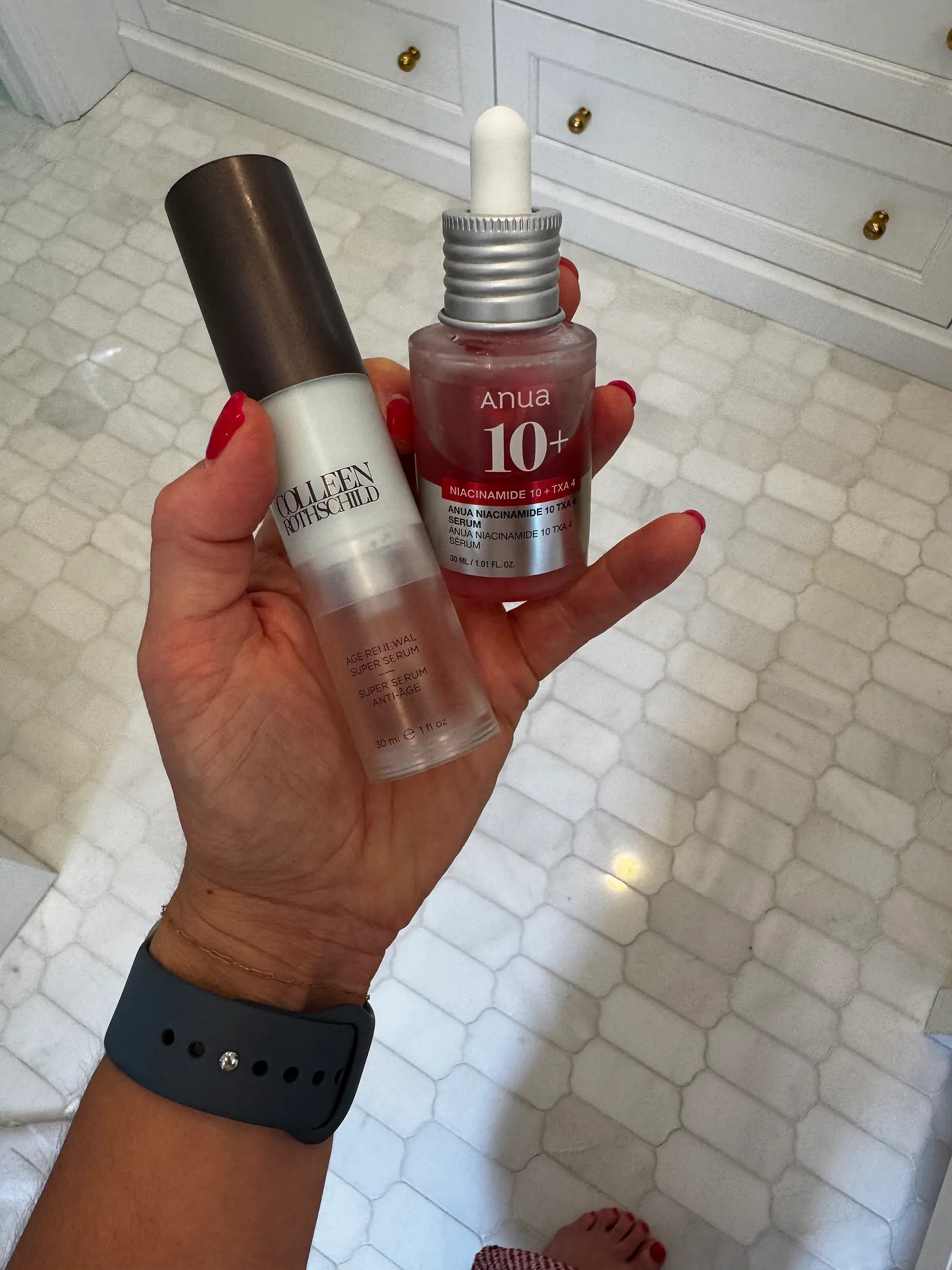 Anua serum is my hydration hero morning and night, and the Colleen Rothschild Age Renewal Super Serum is the perfect extra glow boost before moisturizer. ✨💧🤍

#AnuaSerum #ColleenRothschild #HydratedSkin #GlowingSkin #SkincareRoutine #HealthySkin #AntiAgingSkincare #BeautyFavorites #MorningSkincare #NighttimeSkincare

#LTKBeauty