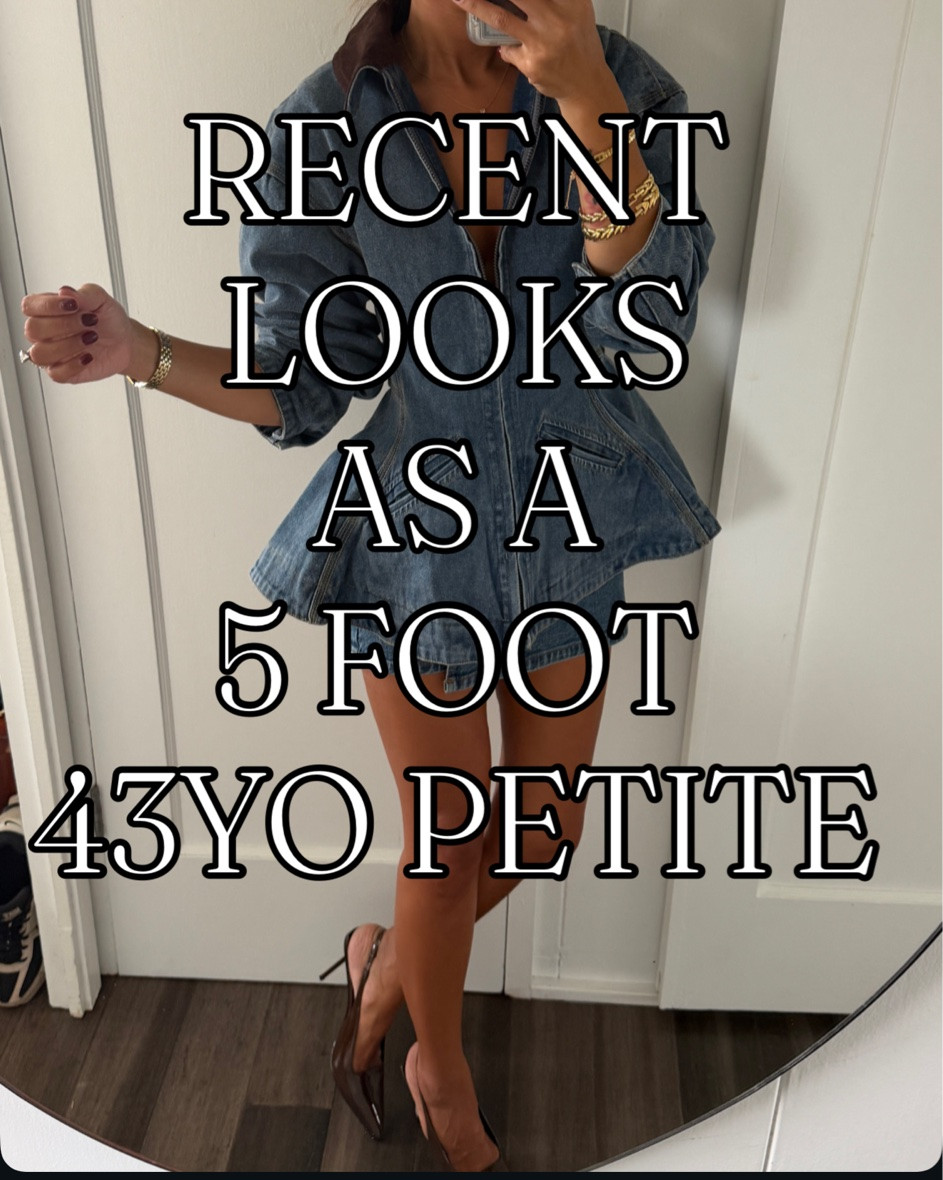 Recent fave looks as a 5 ft petite 43 yo mama. 

Wearing an xs/0 all pieces!

#LTKOver40 #LTKSeasonal #LTKootd