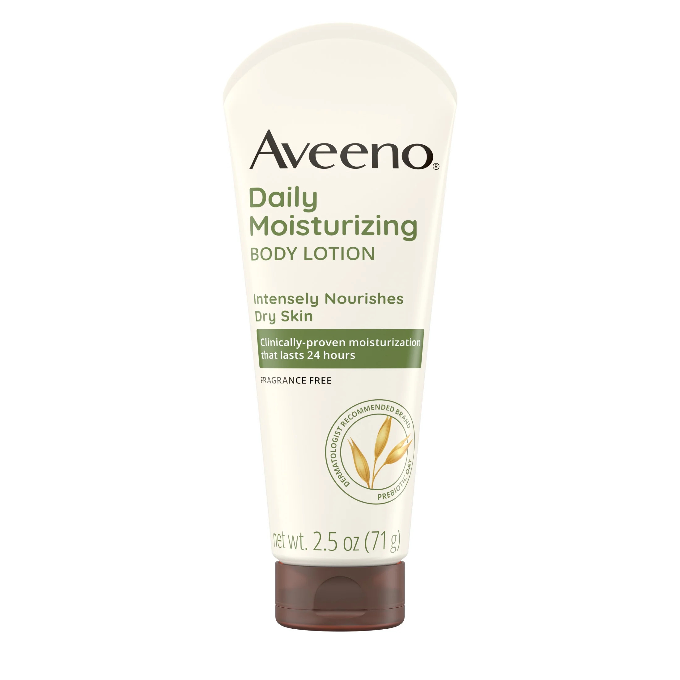 Aveeno Daily Moisturizing Body Lotion with Oat for Dry Skin, 2.5 fl oz | Walmart (US)