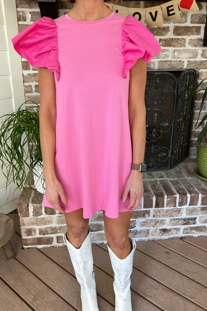 Miles dress, pink | Mimi Seabrook