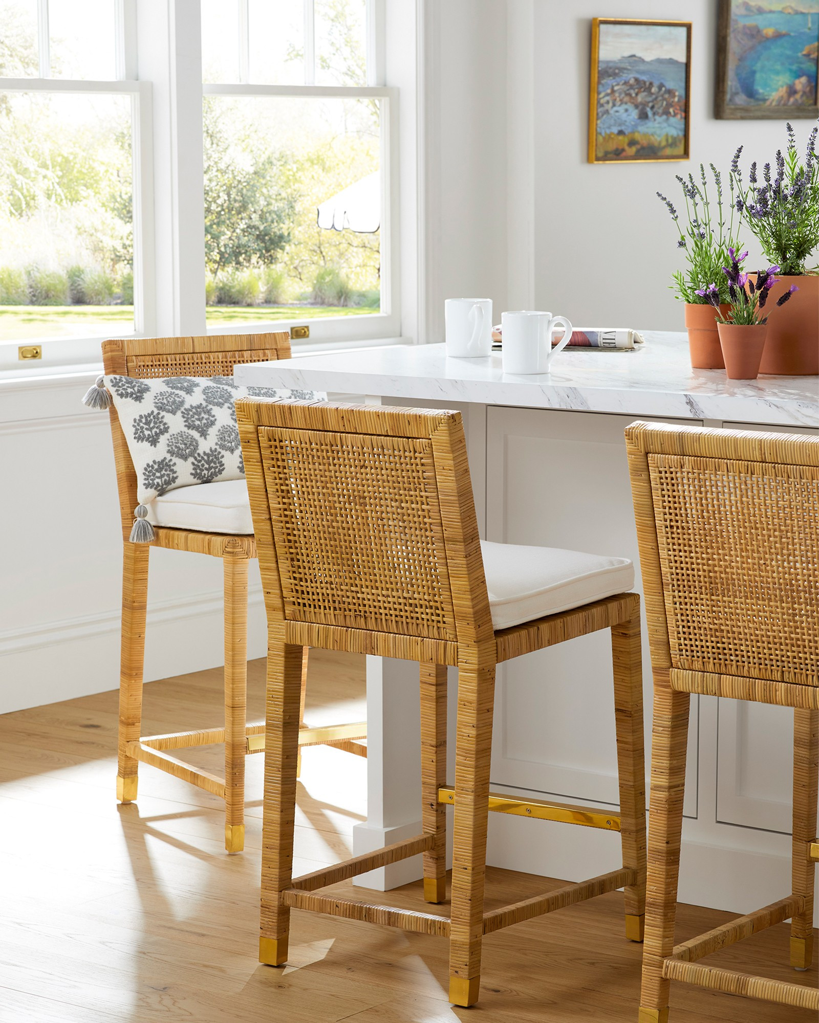 Balboa Counter Stool - Natural | Serena and Lily