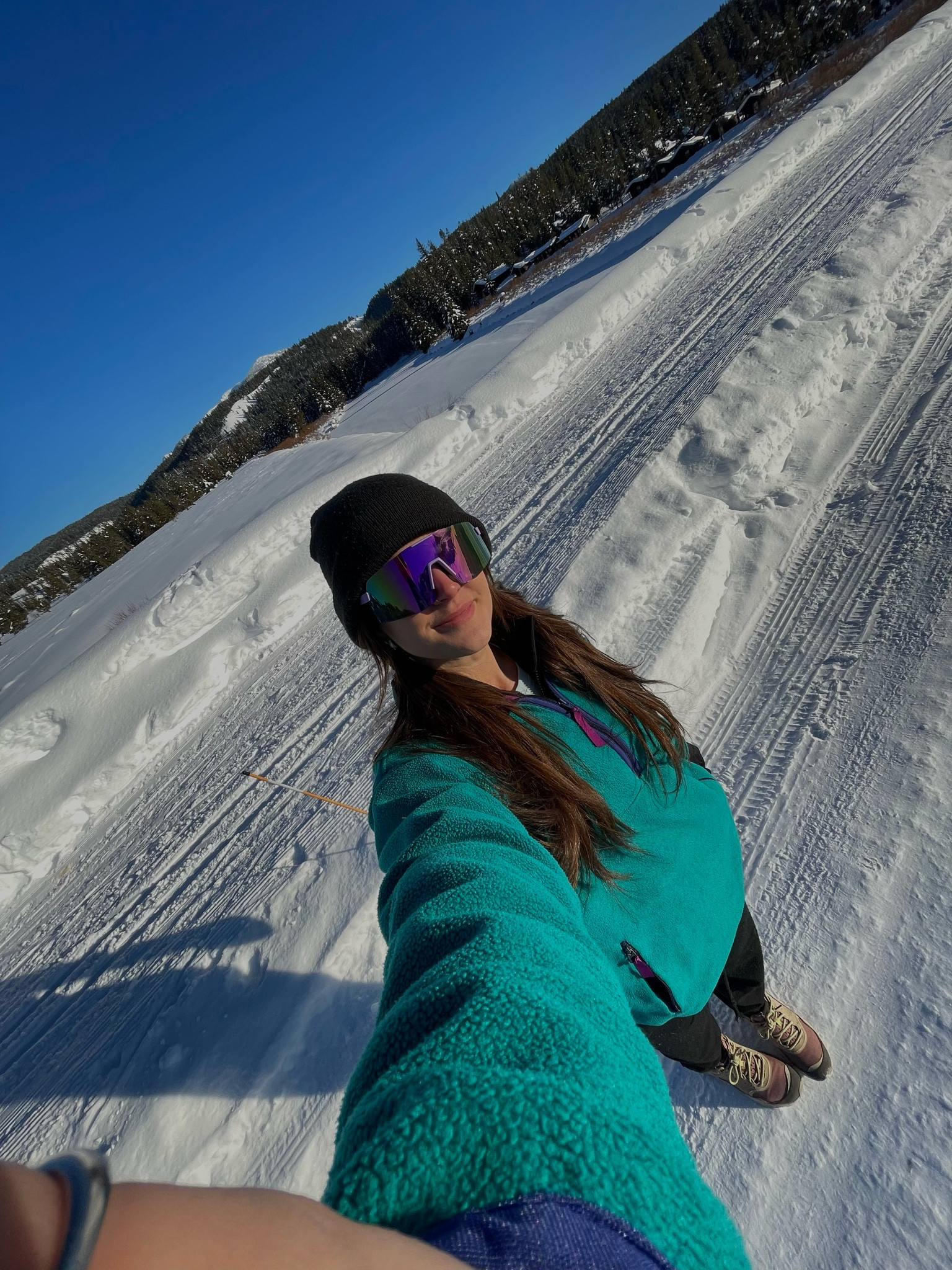 Cold day running fit #LTKfitness #merrell #gorpcore #granola #patagonia 