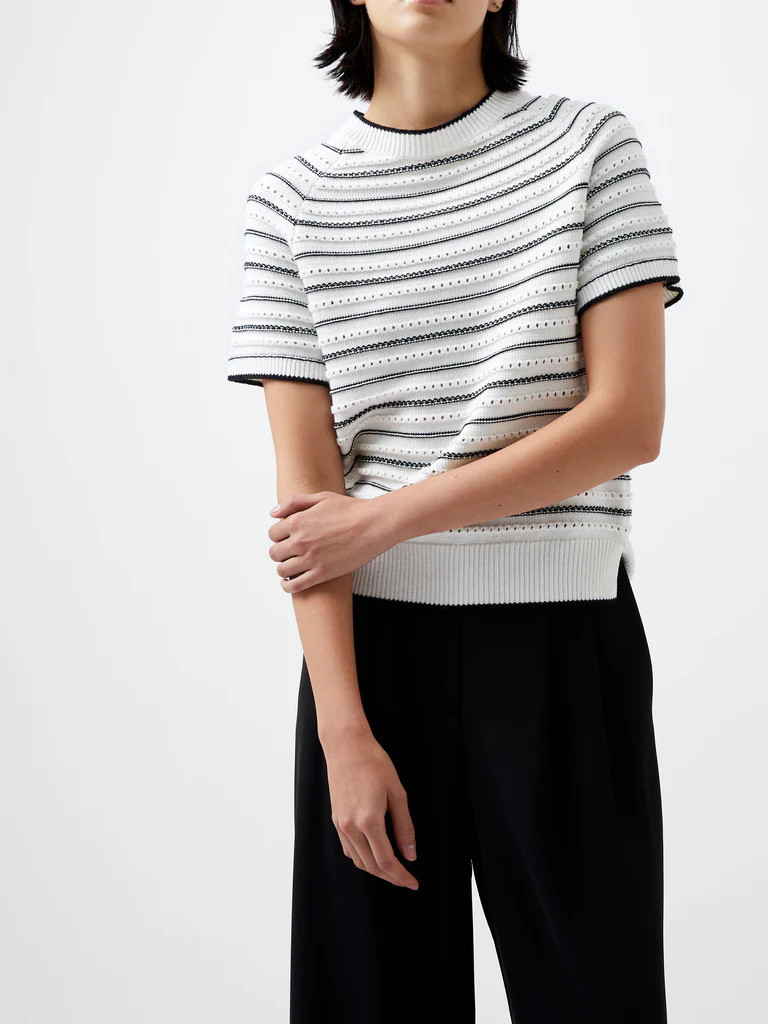 Oskie Short Sleeve Sweater | French Connection (US)
