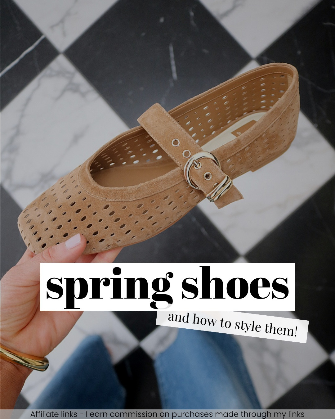 Affiliate links - I earn commission on purchases made through my links | Spring shoes 2026