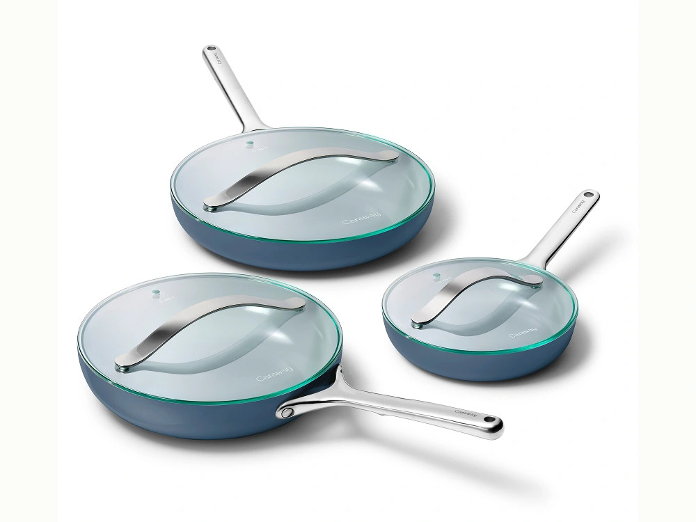 Fry Pan Trio with Glass Lids | Caraway | Caraway