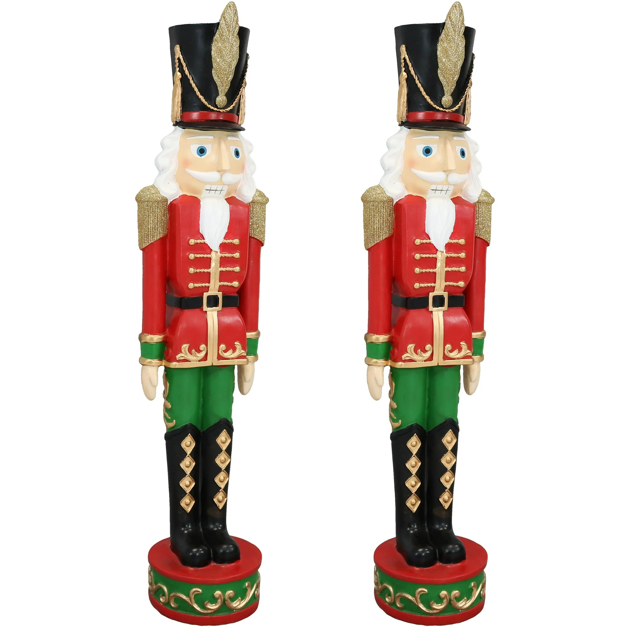 Sunnydaze Indoor/Outdoor Porch or Living Room Polyresin Kristoff the Nutcracker Solider Christmas... | Walmart (US)