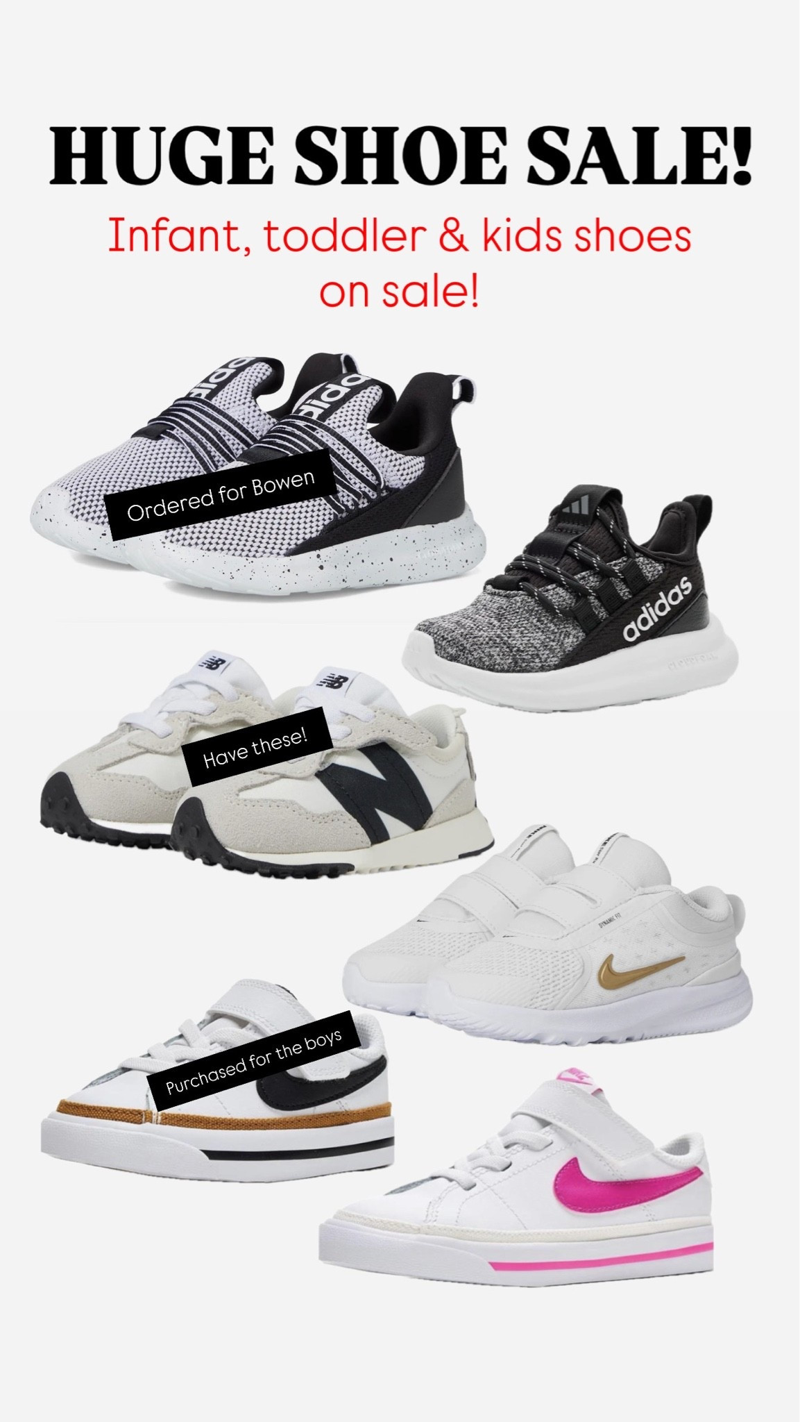 Infant, toddler & kids shoes on sale

#LTKSaleAlert #LTKKids #LTKBaby