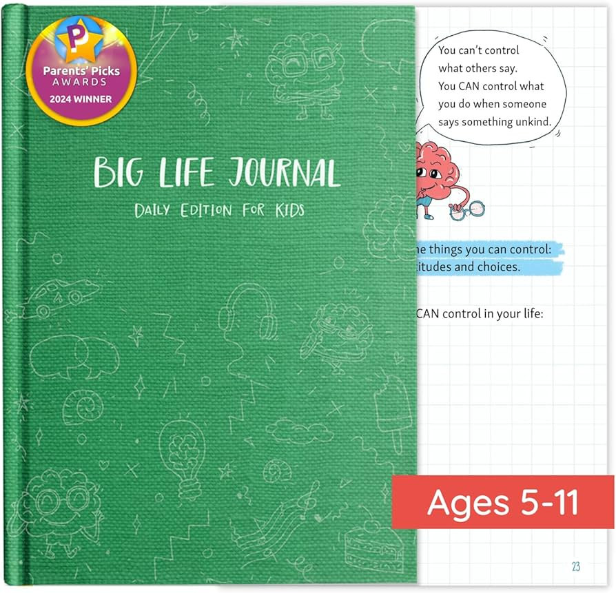 Big Life Journal - Daily Journal for Kids - A Growth Mindset Workbook for Children – Interactiv... | Amazon (US)