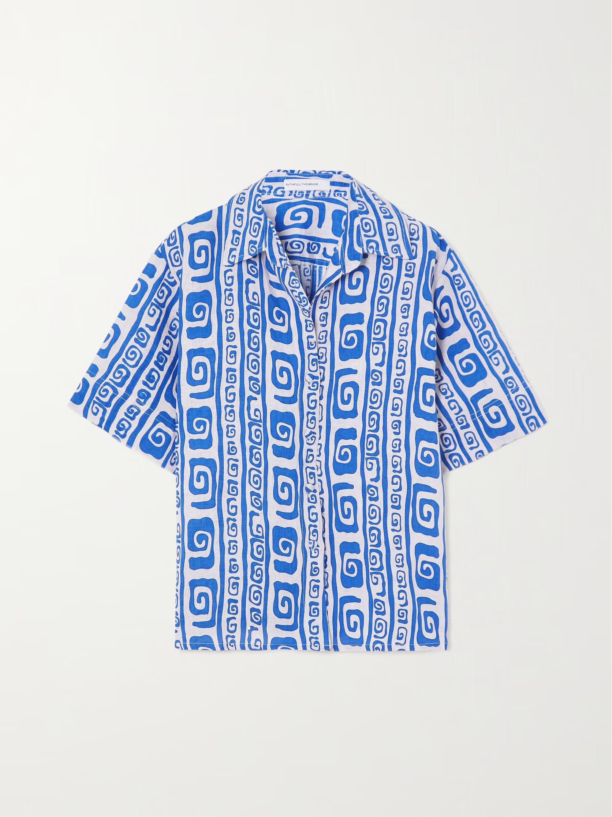 Delora printed linen shirt | NET-A-PORTER (US)