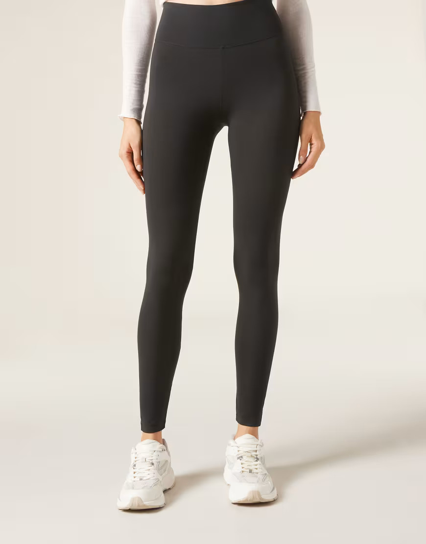 Calzedonia Active leggings in black | ASOS (Global)