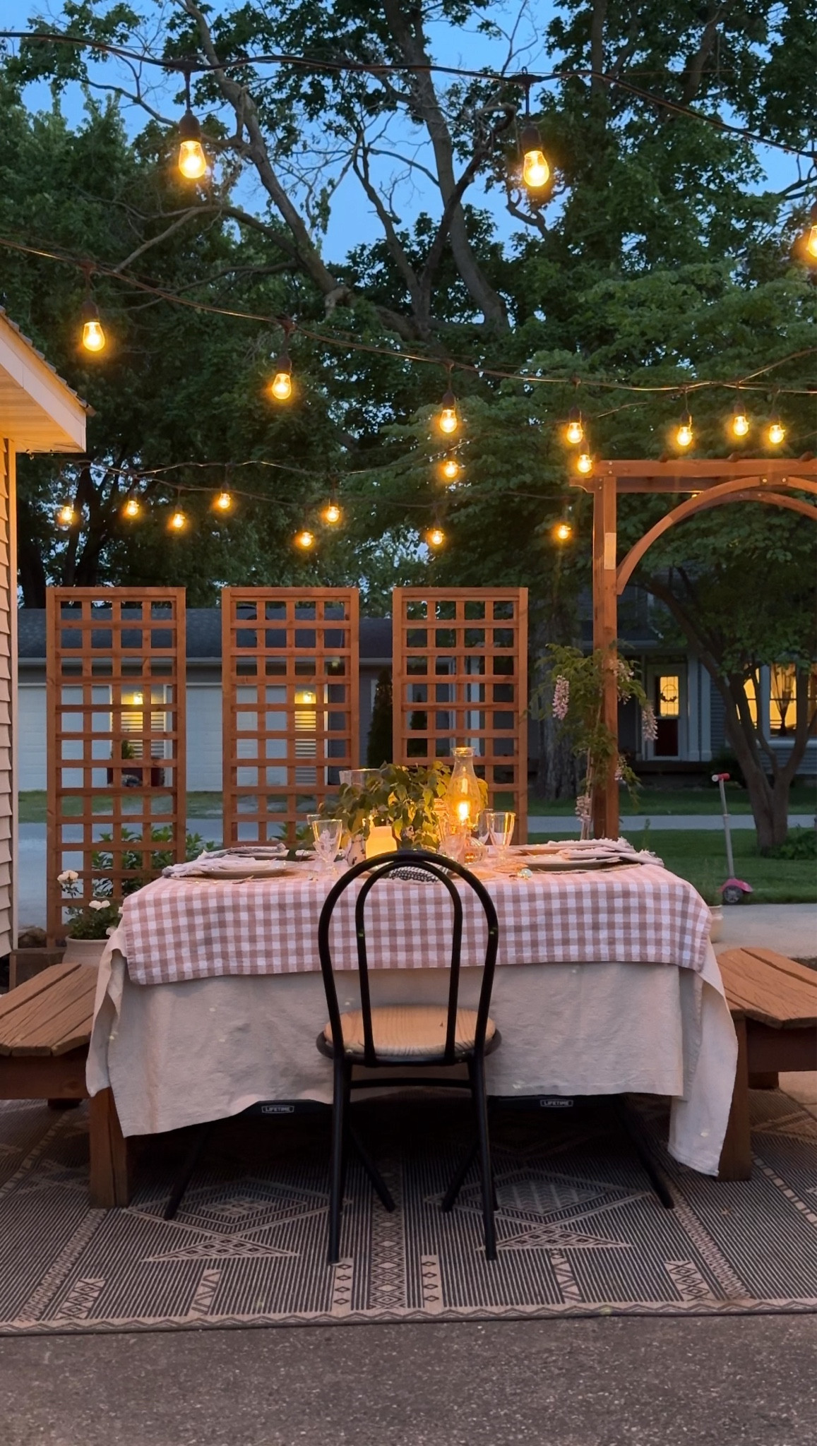 These trellis’ have been the perfect addition to our patio space 🙌🏼 Can’t wait for the roses to start growing up them 😍

#LTKSeasonal #LTKHome