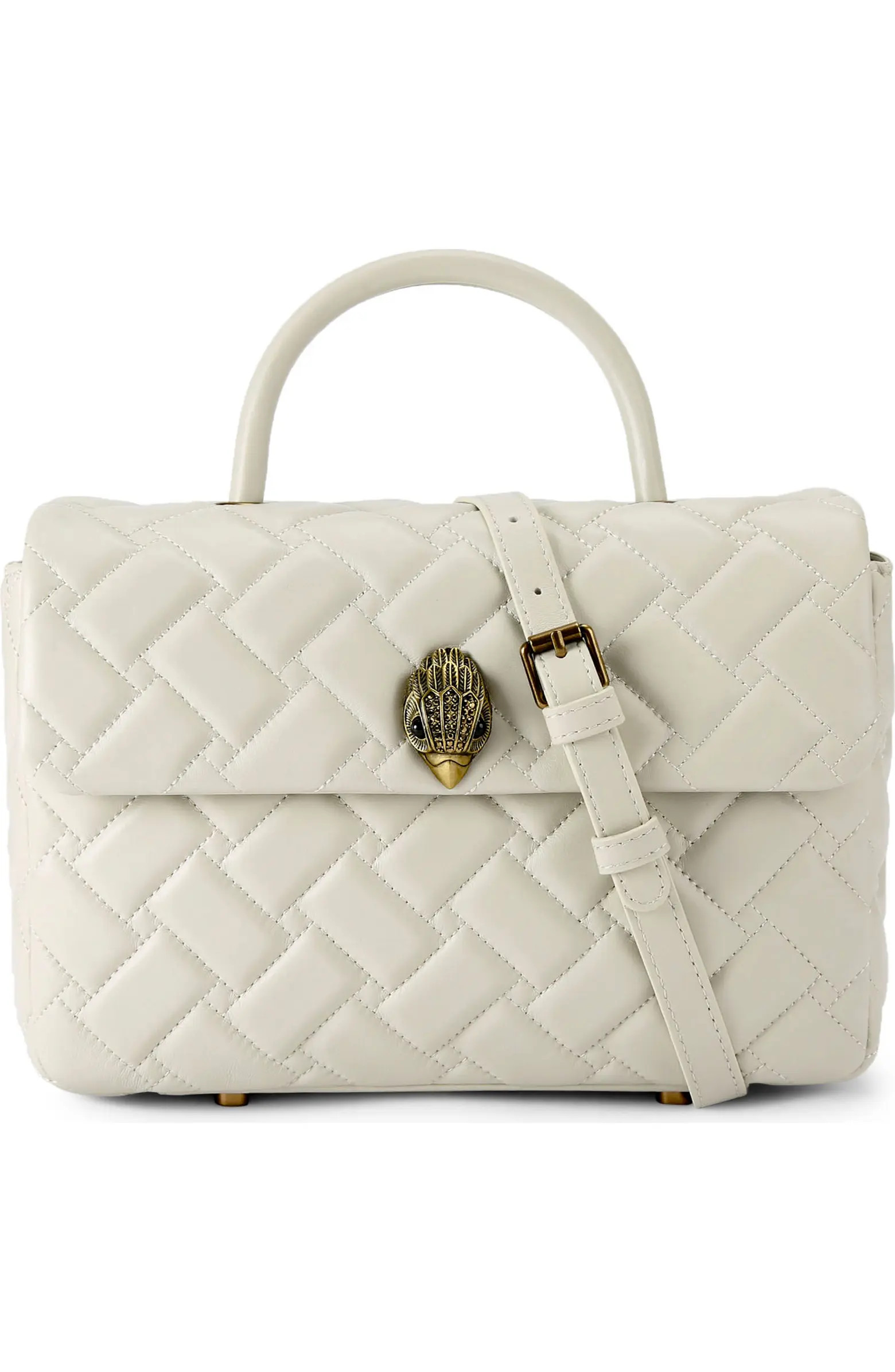 Kensington Quilted Leather Top Handle Bag | Nordstrom