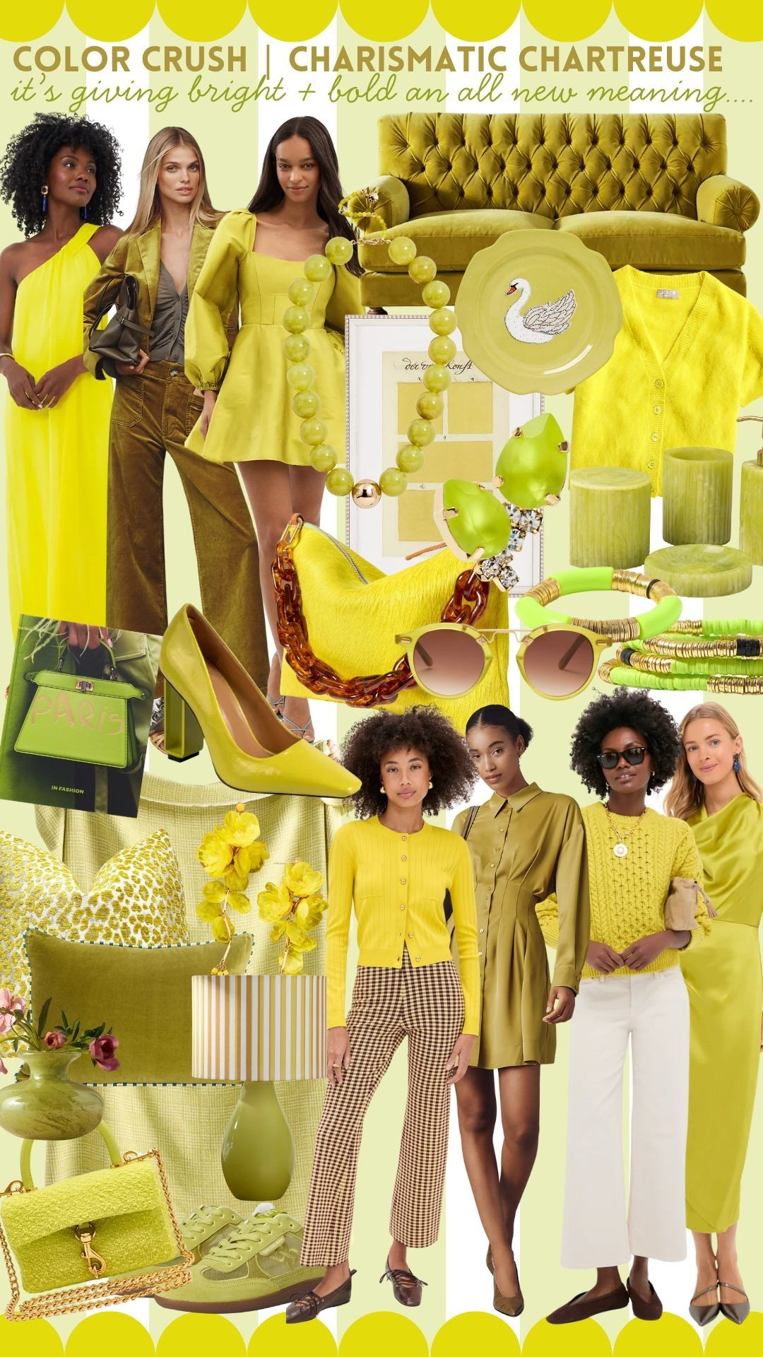 color crush charismatic chartreuse | it’s giving bright & bold an all new meaning … 

#LTKStyleTip #LTKHome #LTKSeasonal