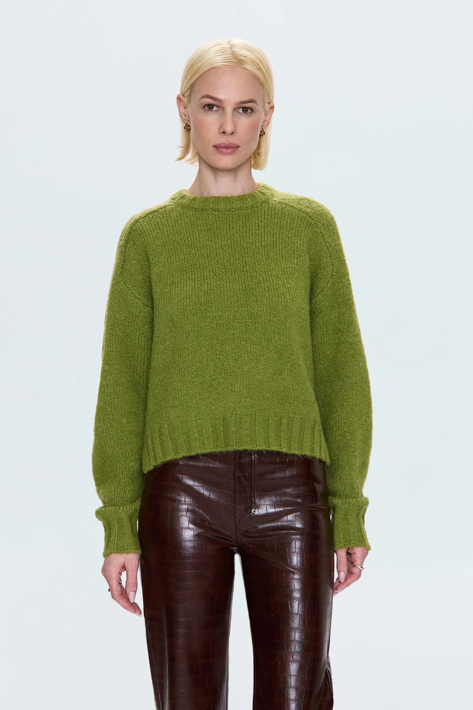 Adina Sweater - Pea Green | Pistola Denim