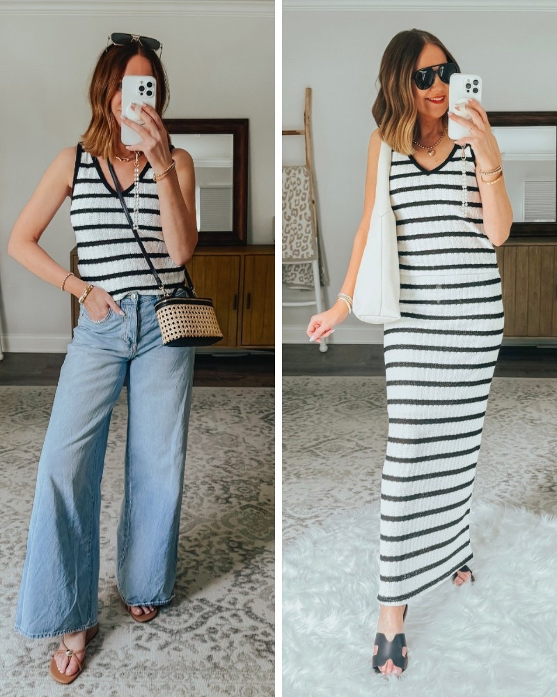 This target knit matching set is a summer must have! Wear the pieces together or separately. I have a small is not. Jeans are Walmart and just $26! I wear my tts 4.

#LTKStyleTip #LTKSummerEdit #LTKSeasonal