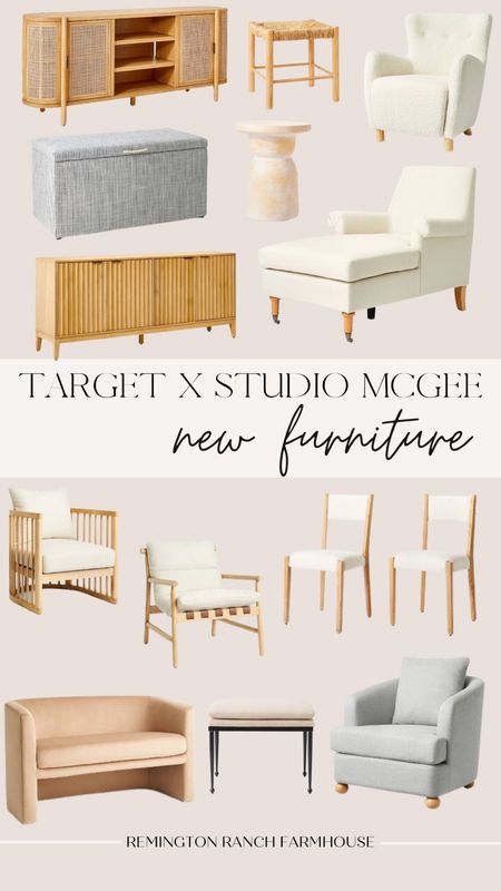 Target x Studio McGee New Furniture - Target home decor 

#LTKhome #LTKSeasonal