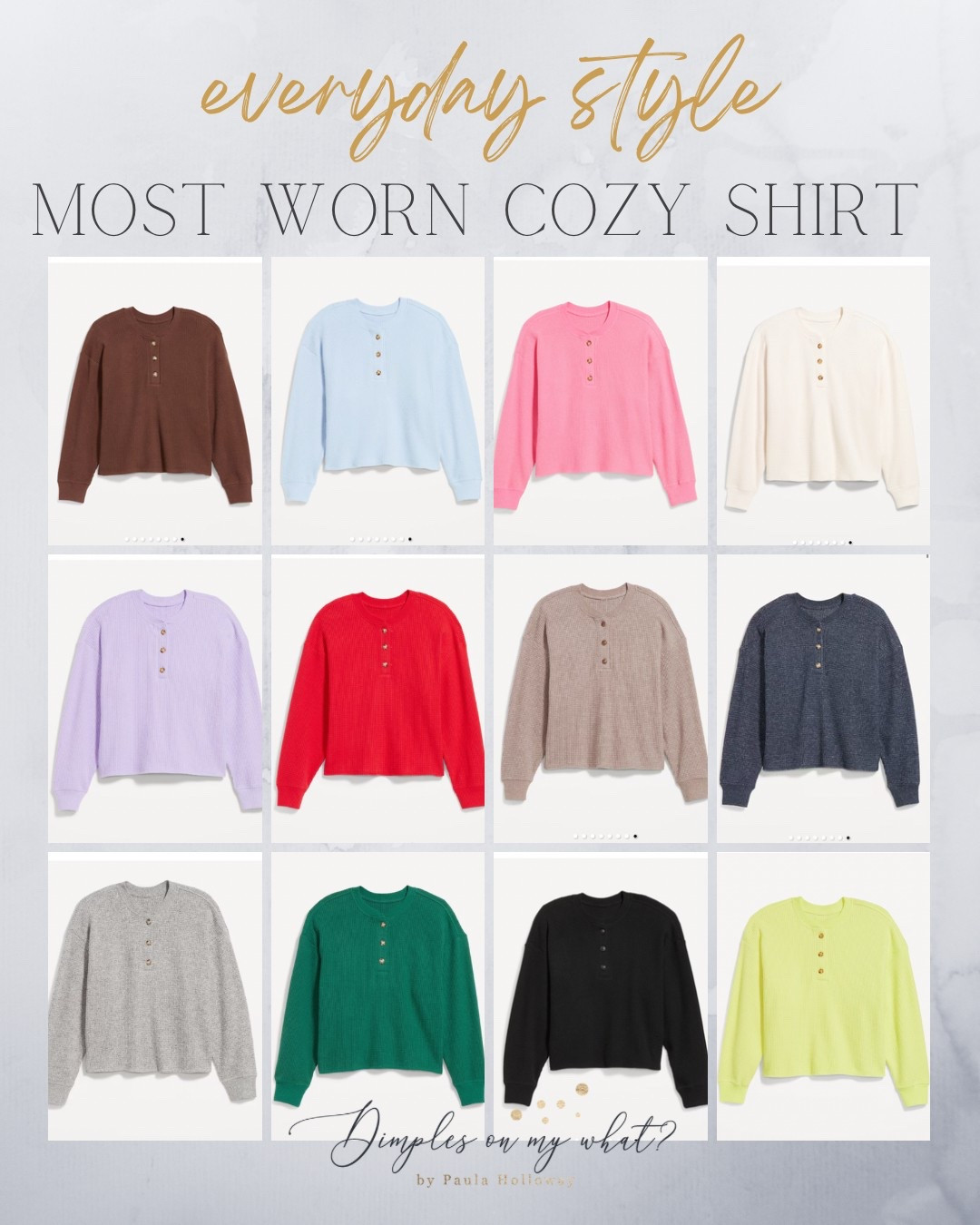 I bought a green one of these last year and wore it at LEAST 3 times a week! And right now they’re buy one, get one FREE!  I wear the XL. 

#LTKOver40 #LTKStyleTip #LTKMidsize