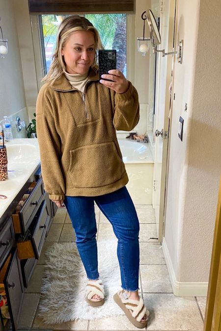 Jeans and jacket are both sold out on old navy but I linked some REALLY cute similar styles. I love that cheetah one from Amazon. Also love these uggs and they’re on SALE!!!! 

#LTKSeasonal #LTKsalealert #LTKunder100