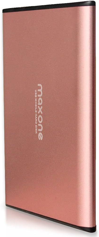 Maxone 500GB Ultra Slim Portable External Hard Drive HDD USB 3.0 for PC, Mac, Laptop, PS4, Xbox o... | Amazon (US)