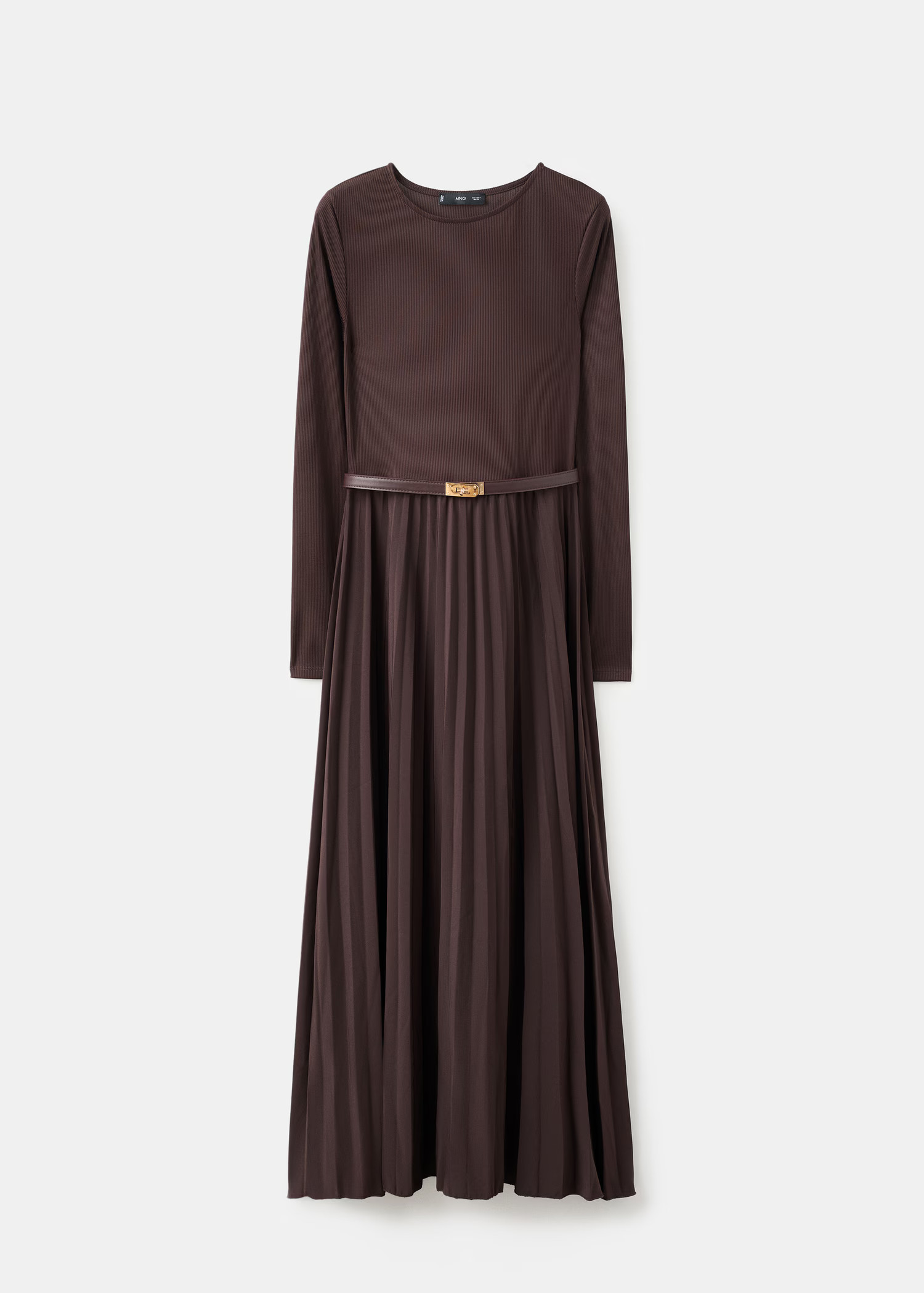 Pleated dress with belt - Women | MANGO USA | Mango (US/MX/AU)