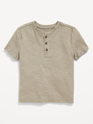 Short-Sleeve Henley T-Shirt for Toddler Boys | Old Navy | Old Navy (US)